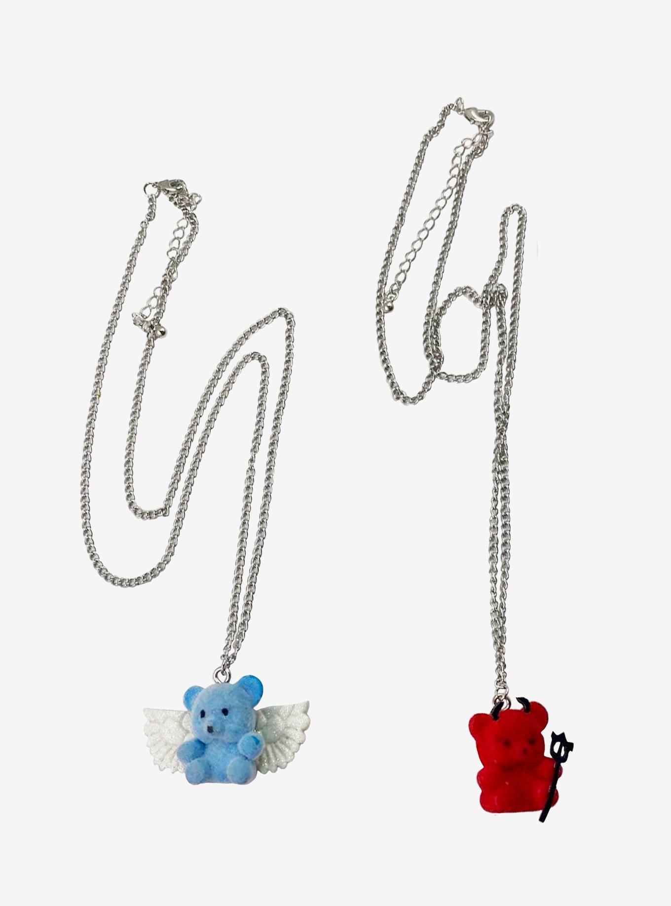 Hello Kitty Angel & Devil Best Friend Necklace Set