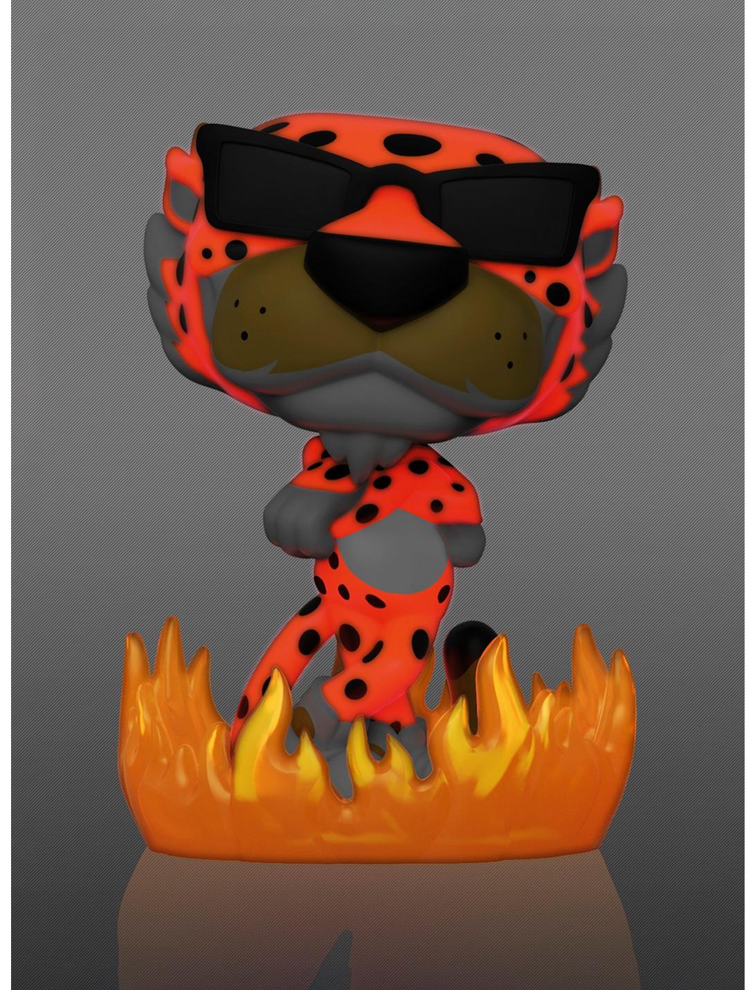 Funko Pop! Ad Icons Cheetos Flamin' Hot Chester Cheetah Glow-in-the-Dark Vinyl Figure - BoxLunch Exclusive, , hi-res