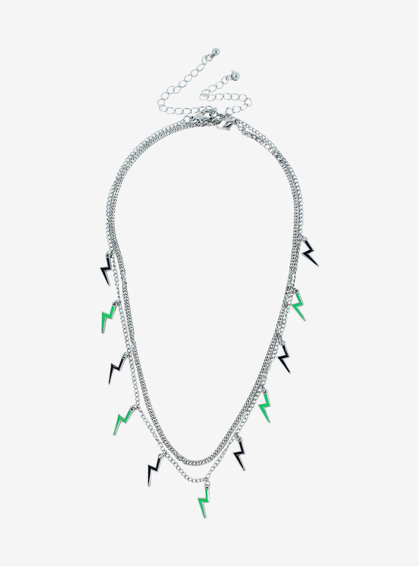 Lightning Chain Necklace Set, , hi-res