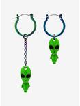 Alien Anodized Mismatch Earrings, , hi-res