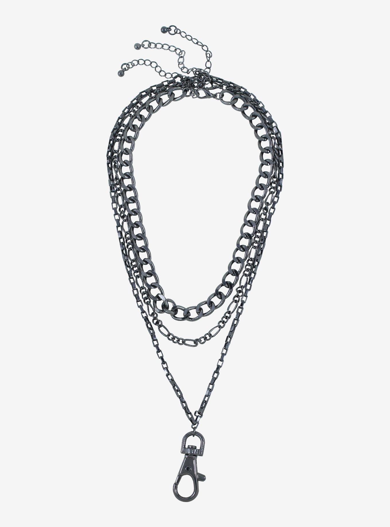 Gunmetal Chain Set, , hi-res