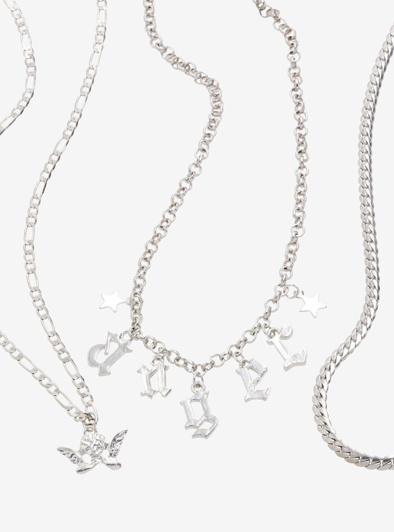 Angel Chain Necklace Set, , hi-res