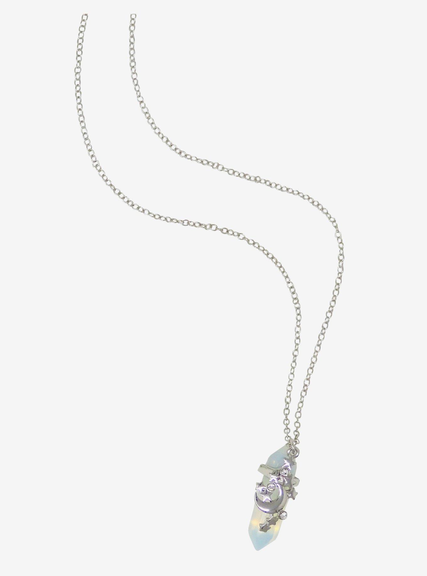 Celestial Opal Crystal Necklace | Hot Topic