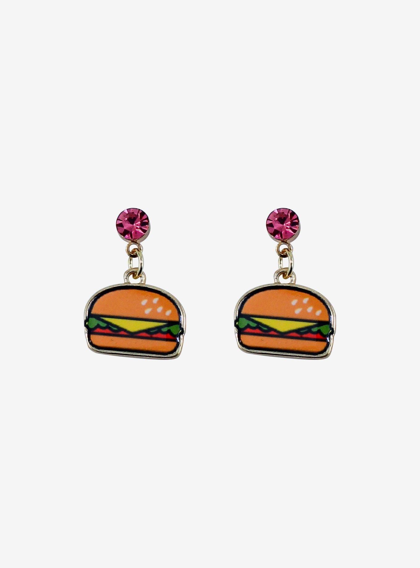 Burger Drop Earrings