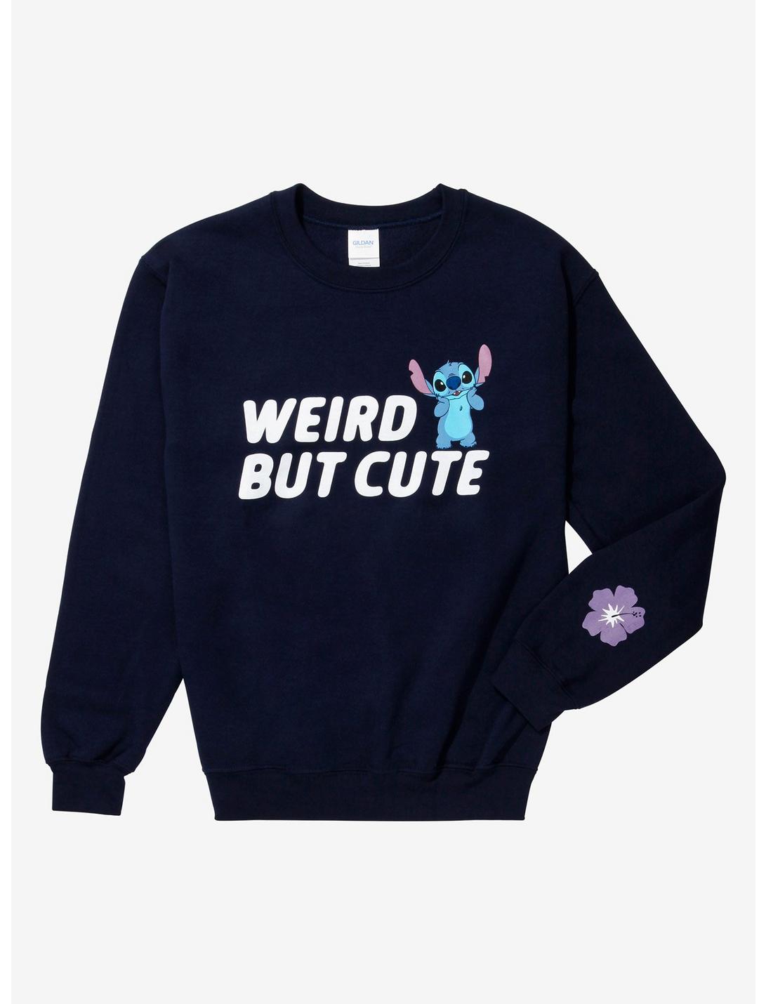 Disney Lilo & Stitch Weird But Cute Girls Sweatshirt, MULTI, hi-res