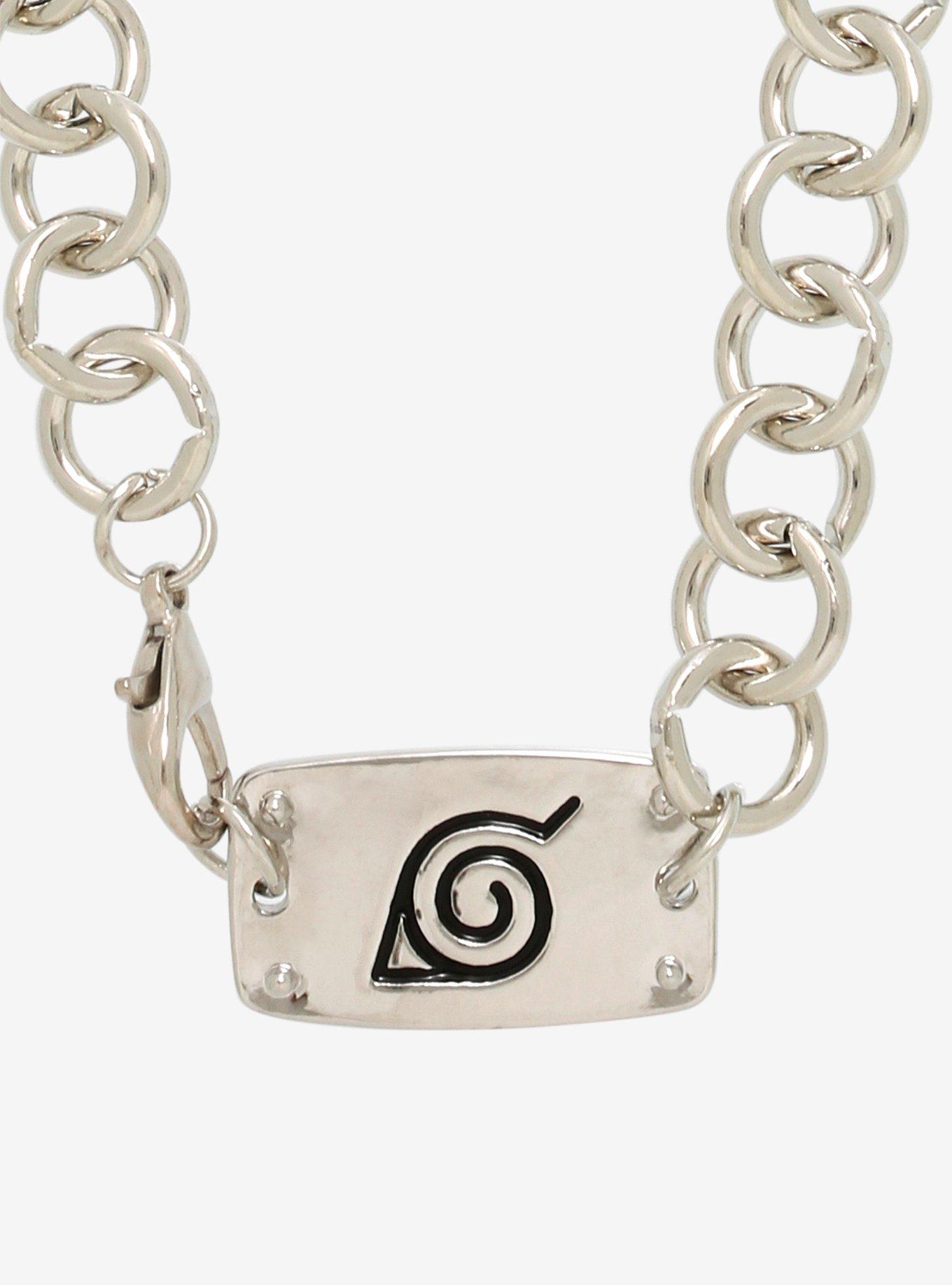 Naruto Shippuden Hidden Leaf Village Chain Necklace, , hi-res