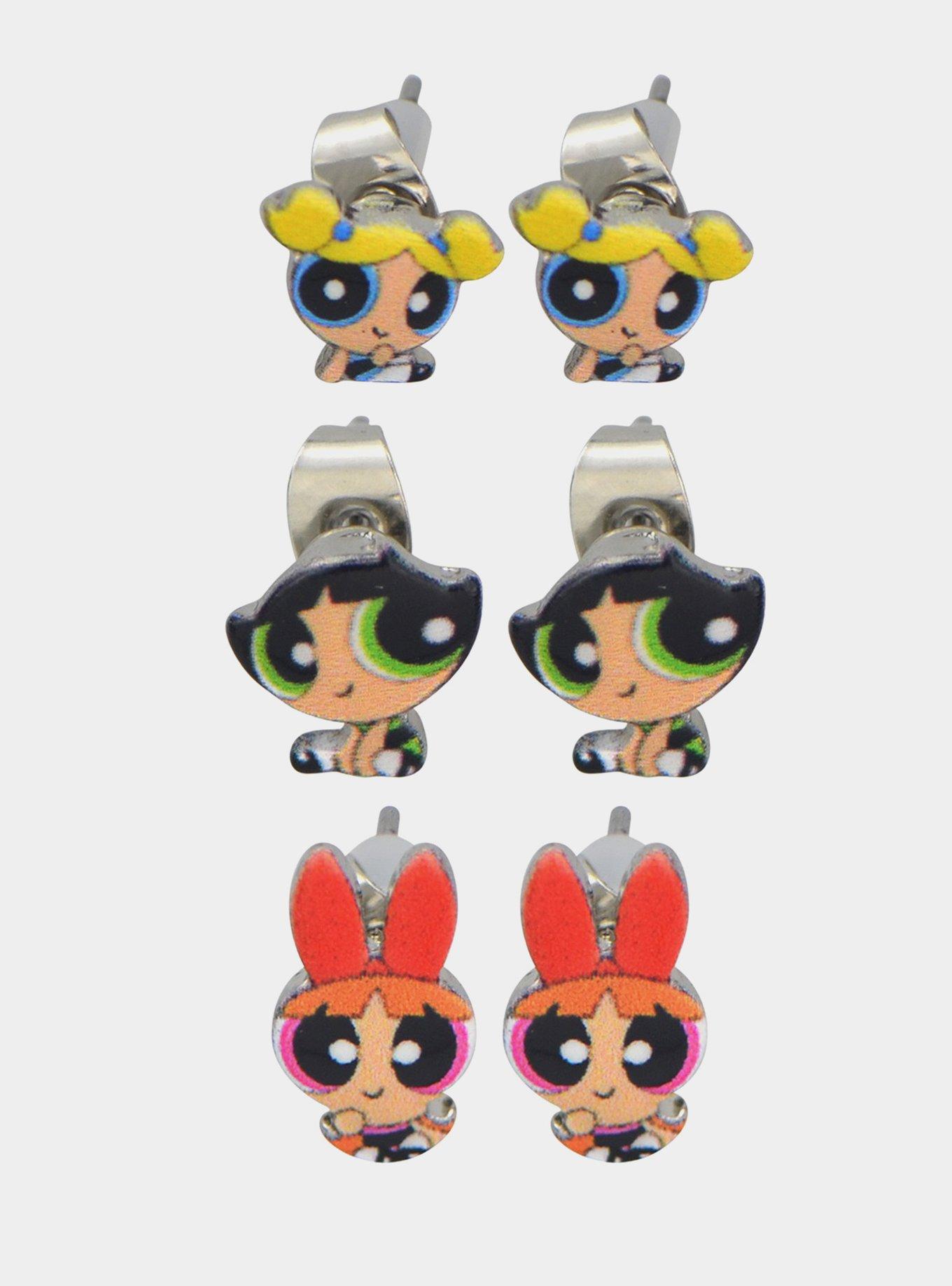 Powerpuff deals girls earrings