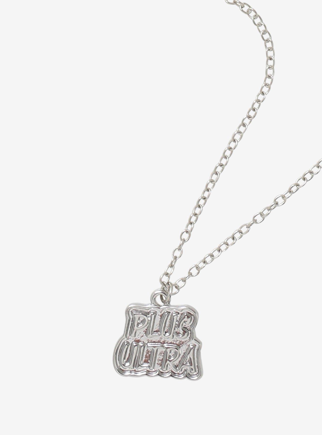 My Hero Academia Plus Ultra Dainty Charm Necklace, , hi-res