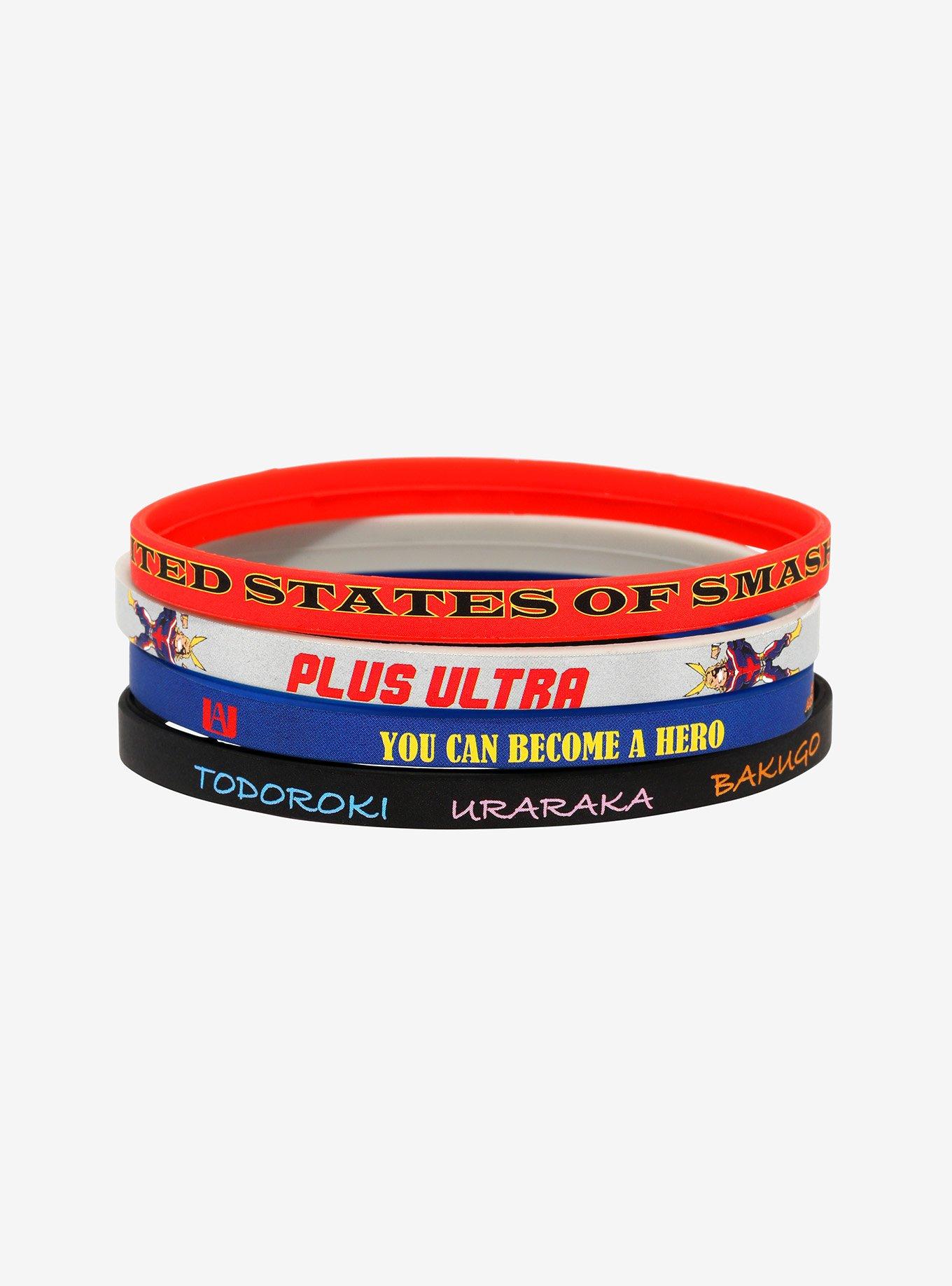 Hot topic rubber on sale bracelets