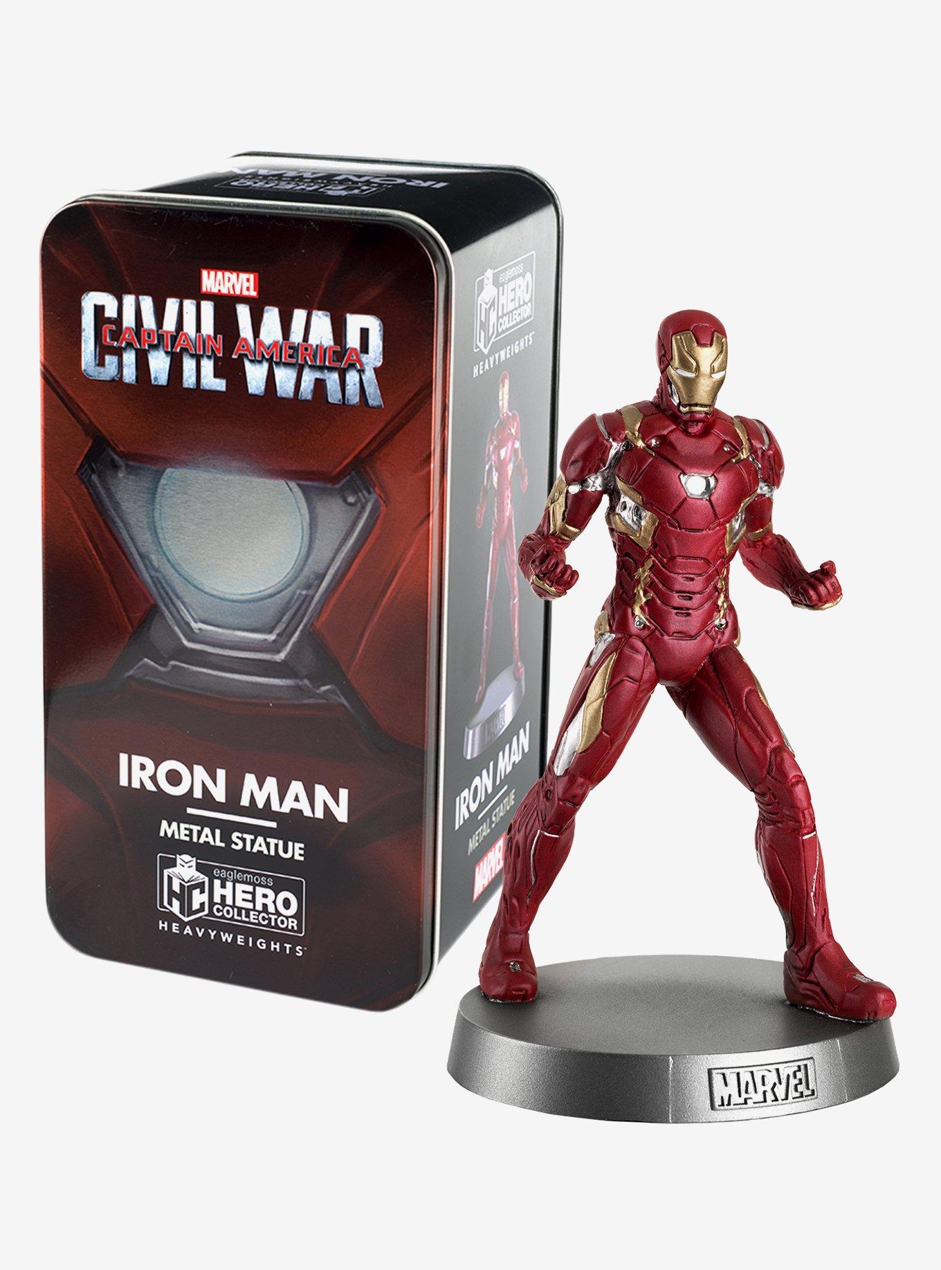 Eaglemoss Marvel Captain America: Civil War Iron Man Mark XLVI Marvel Heavyweights Collection Figure, , hi-res