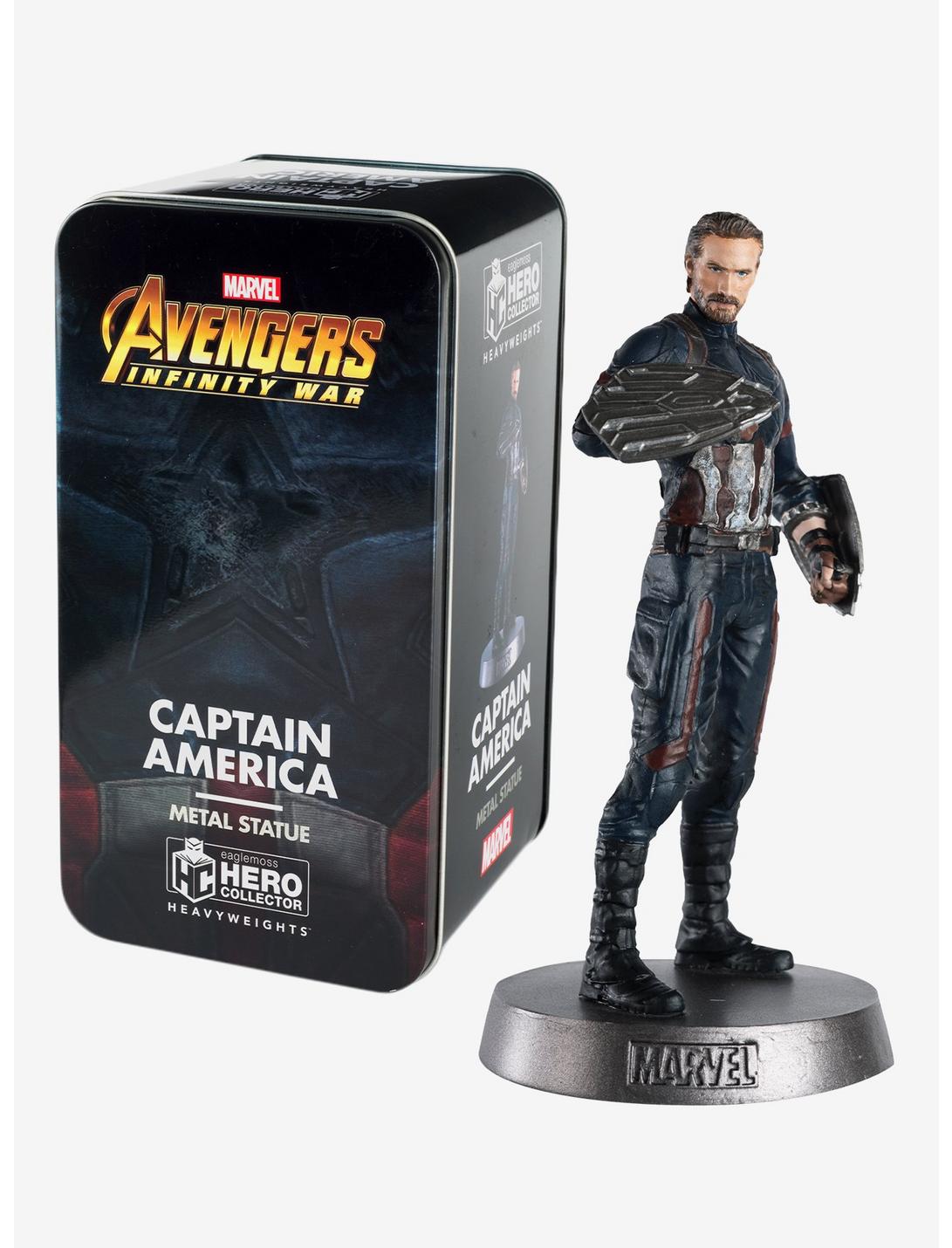 Eaglemoss Marvel Avengers: Infinity War Captain America Marvel Heavyweights Collection Figure, , hi-res