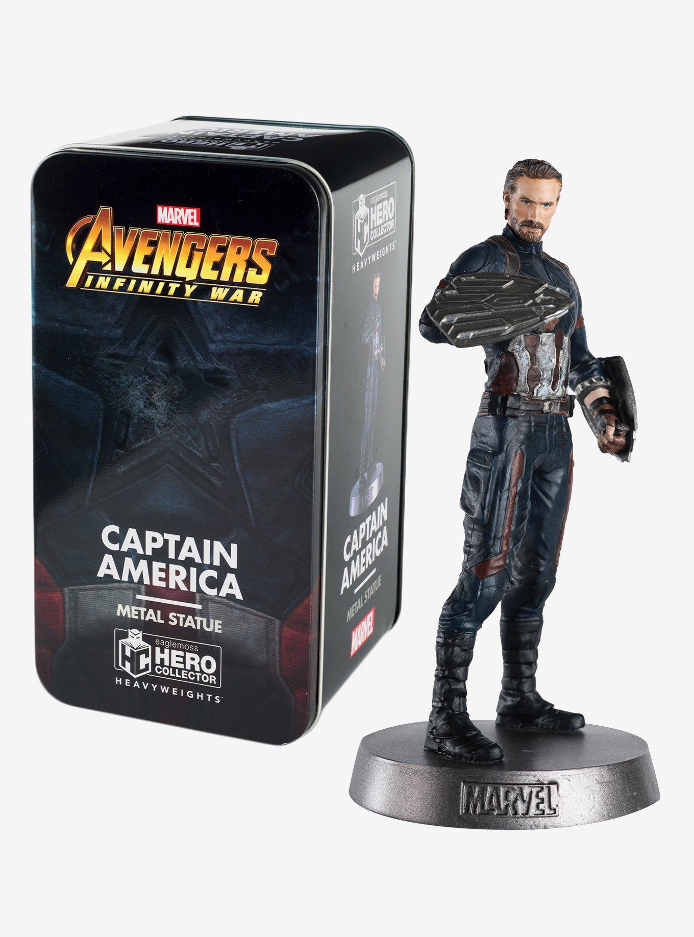Eaglemoss Marvel Avengers: Infinity War Captain America Marvel Heavyweights Collection Figure, , hi-res