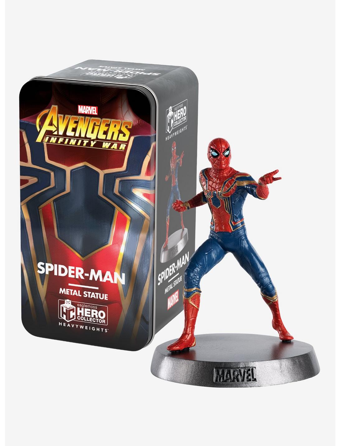 Eaglemoss Marvel Avengers: Infinity War Spider-Man Marvel Heavyweights Collection Figure, , hi-res