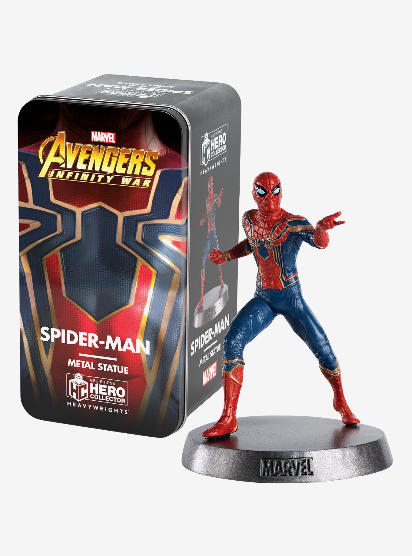Eaglemoss Marvel Avengers: Infinity War Spider-Man Marvel Heavyweights Collection Figure, , hi-res