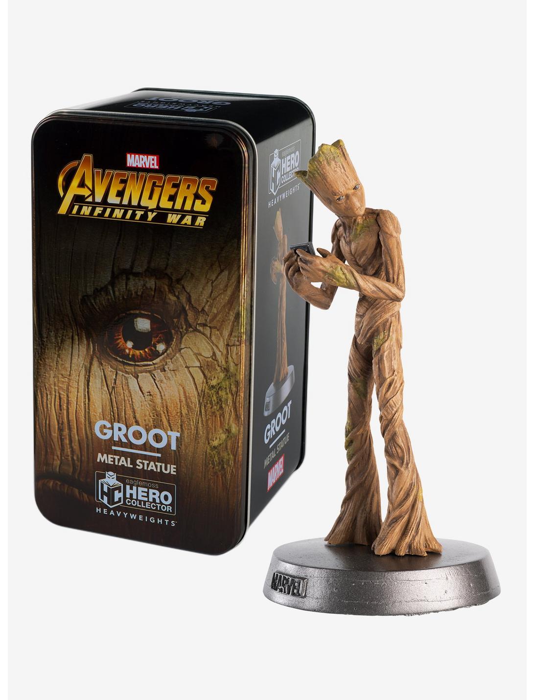 Eaglemoss  Marvel Avengers: Infinity War Groot Marvel Heavyweights Collection Figure, , hi-res