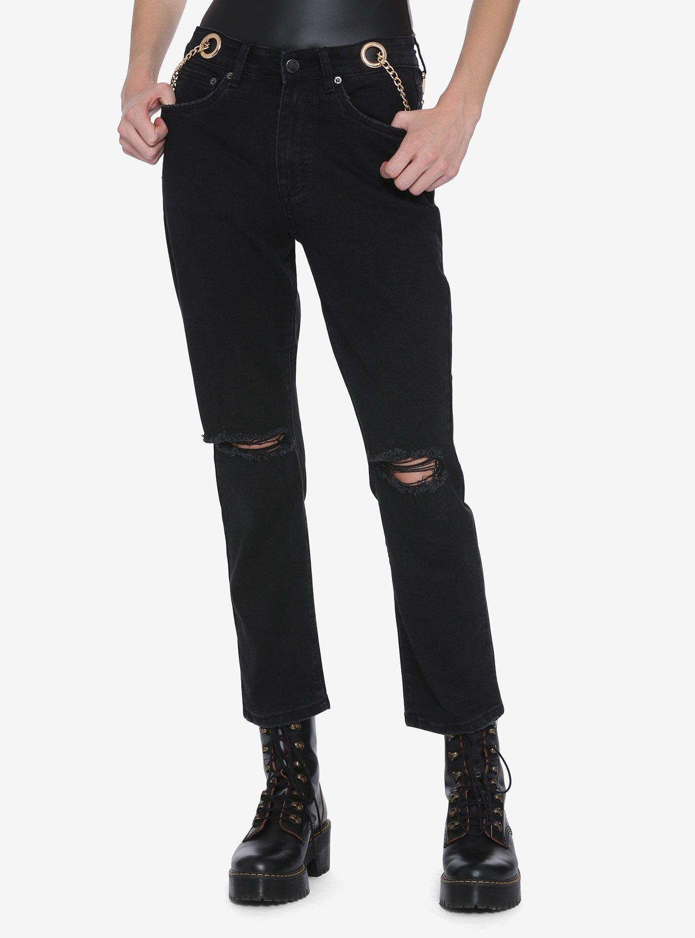 Hot topic ripped sales jeans