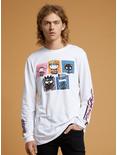 Naruto Shippuden X Hello Kitty And Friends Character Boxes Long-Sleeve T-Shirt, MULTI, hi-res