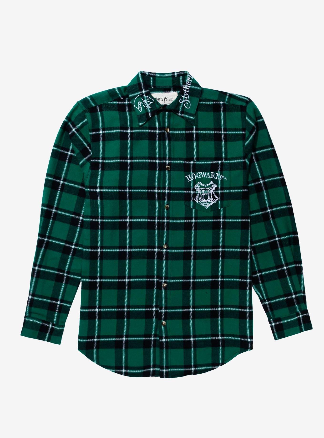 Cakeworthy Harry Potter Slytherin Women's Flannel, GREEN, hi-res