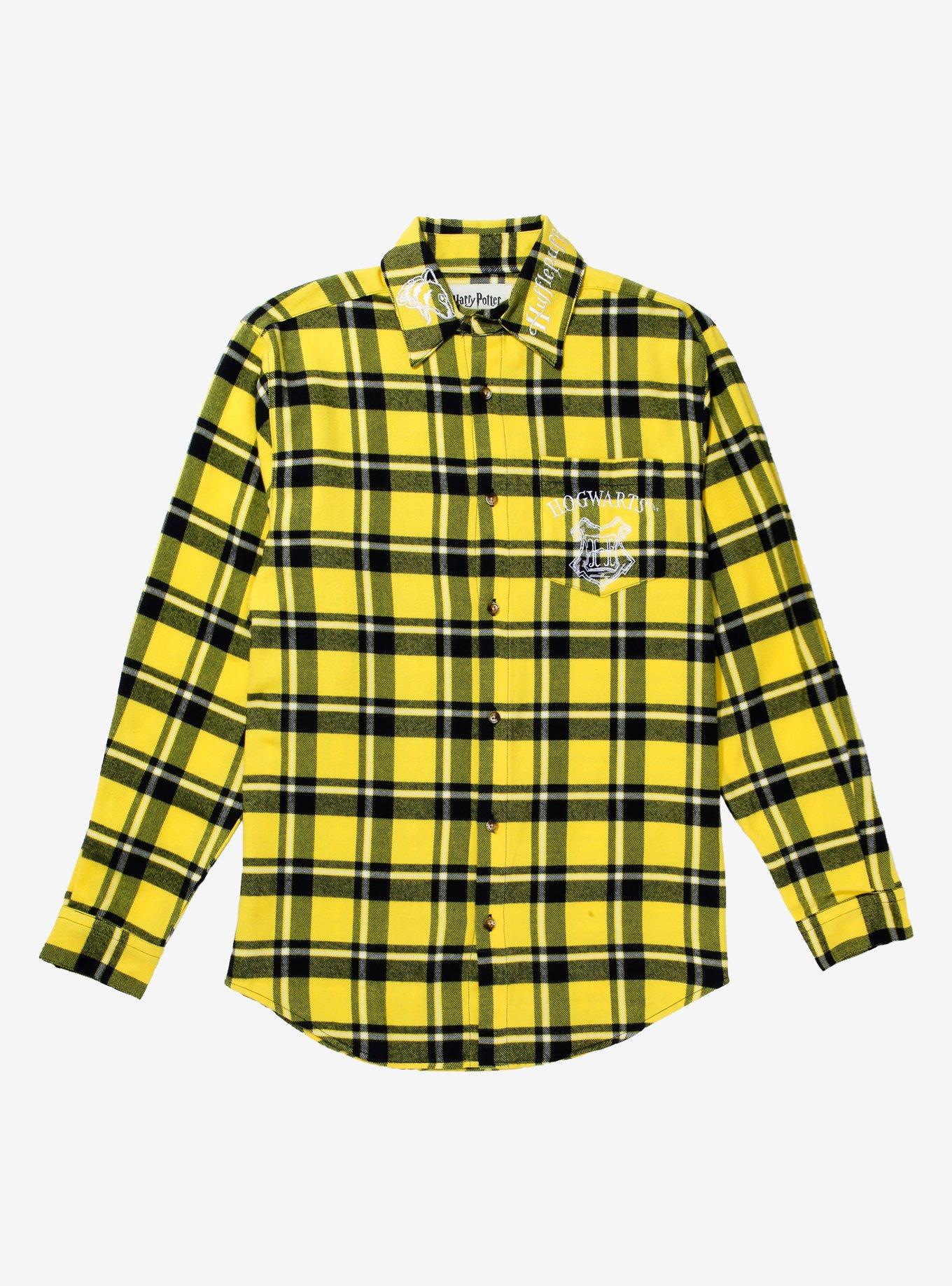 Cakeworthy Harry Potter Hufflepuff Women's Flannel, BLUE, hi-res