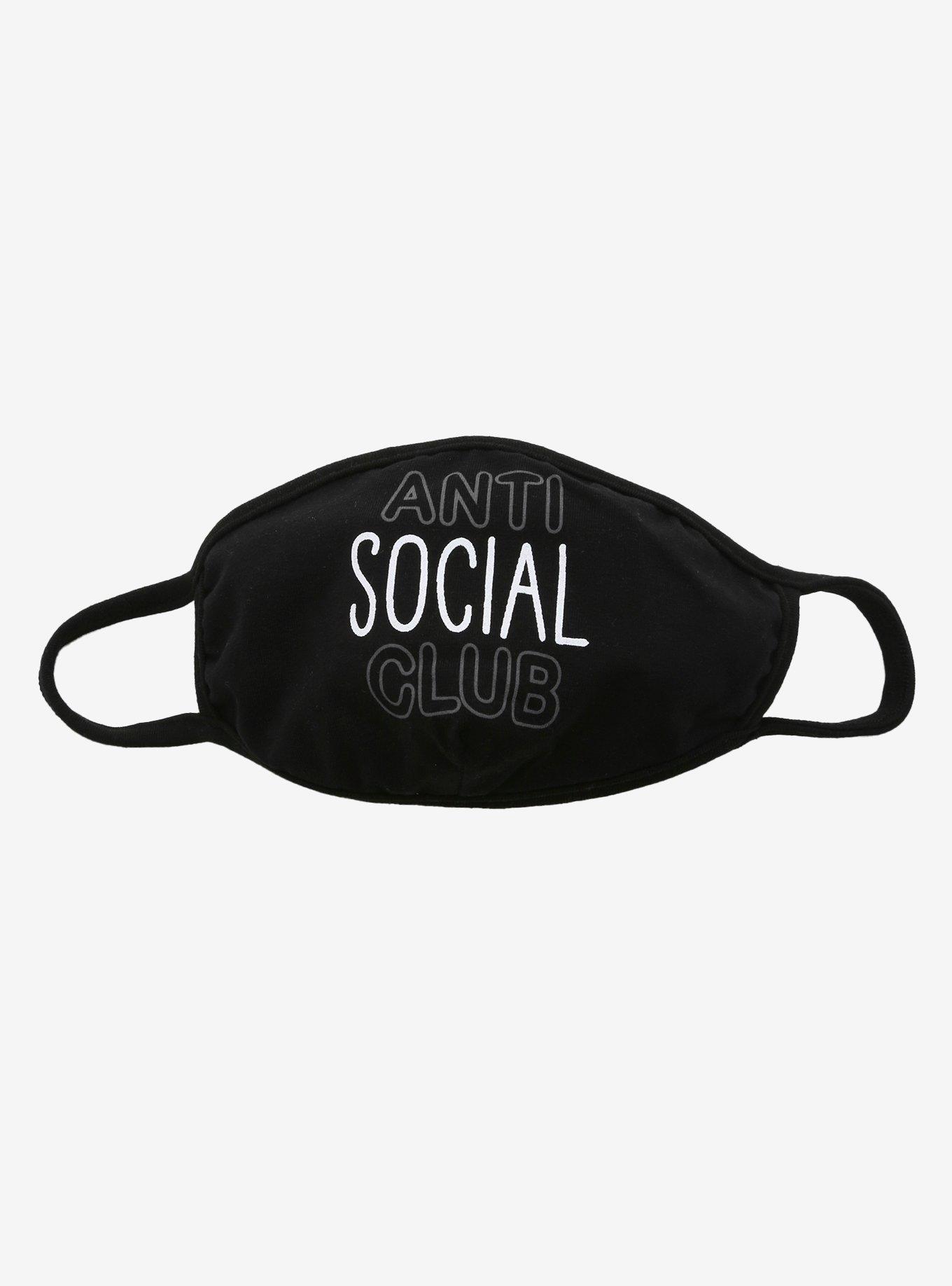 Anti Social Club Fashion Face Mask, , hi-res