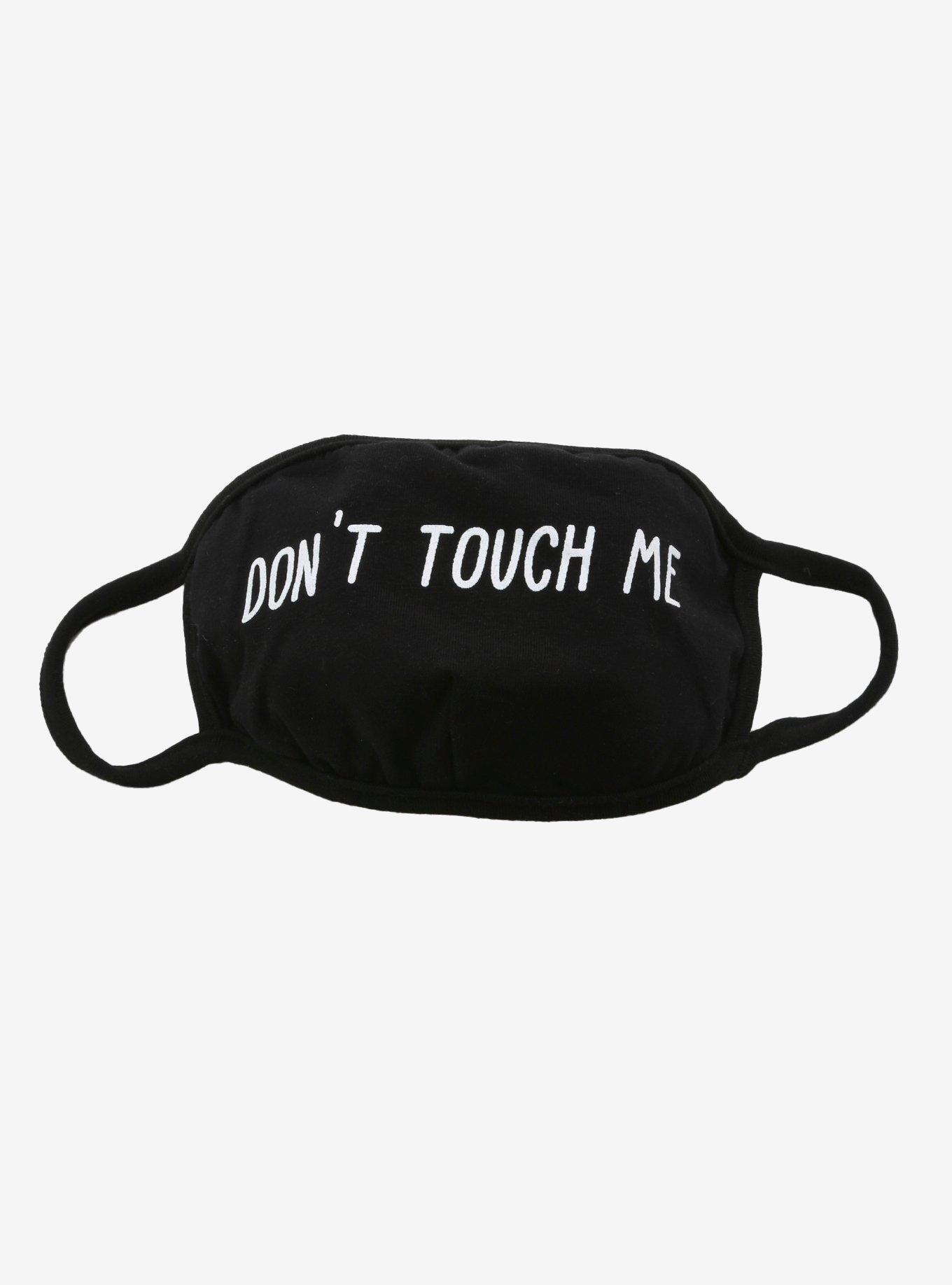 Don't Touch Me Fashion Face Mask, , hi-res