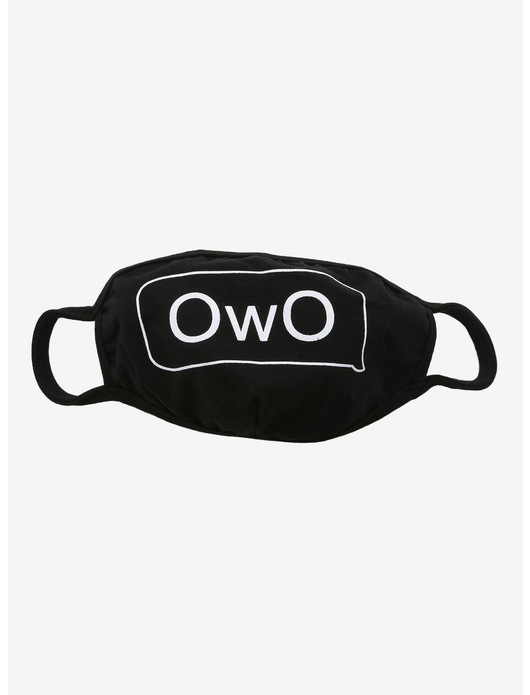 OwO Text Fashion Face Mask, , hi-res