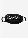 OwO Text Fashion Face Mask, , hi-res