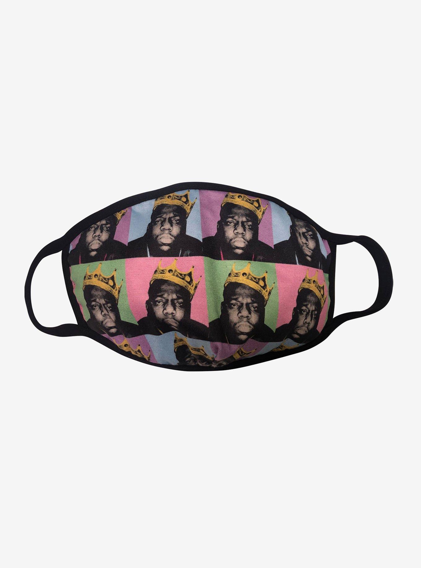 Notorious B.I.G. Portrait Fashion Face Mask, , hi-res