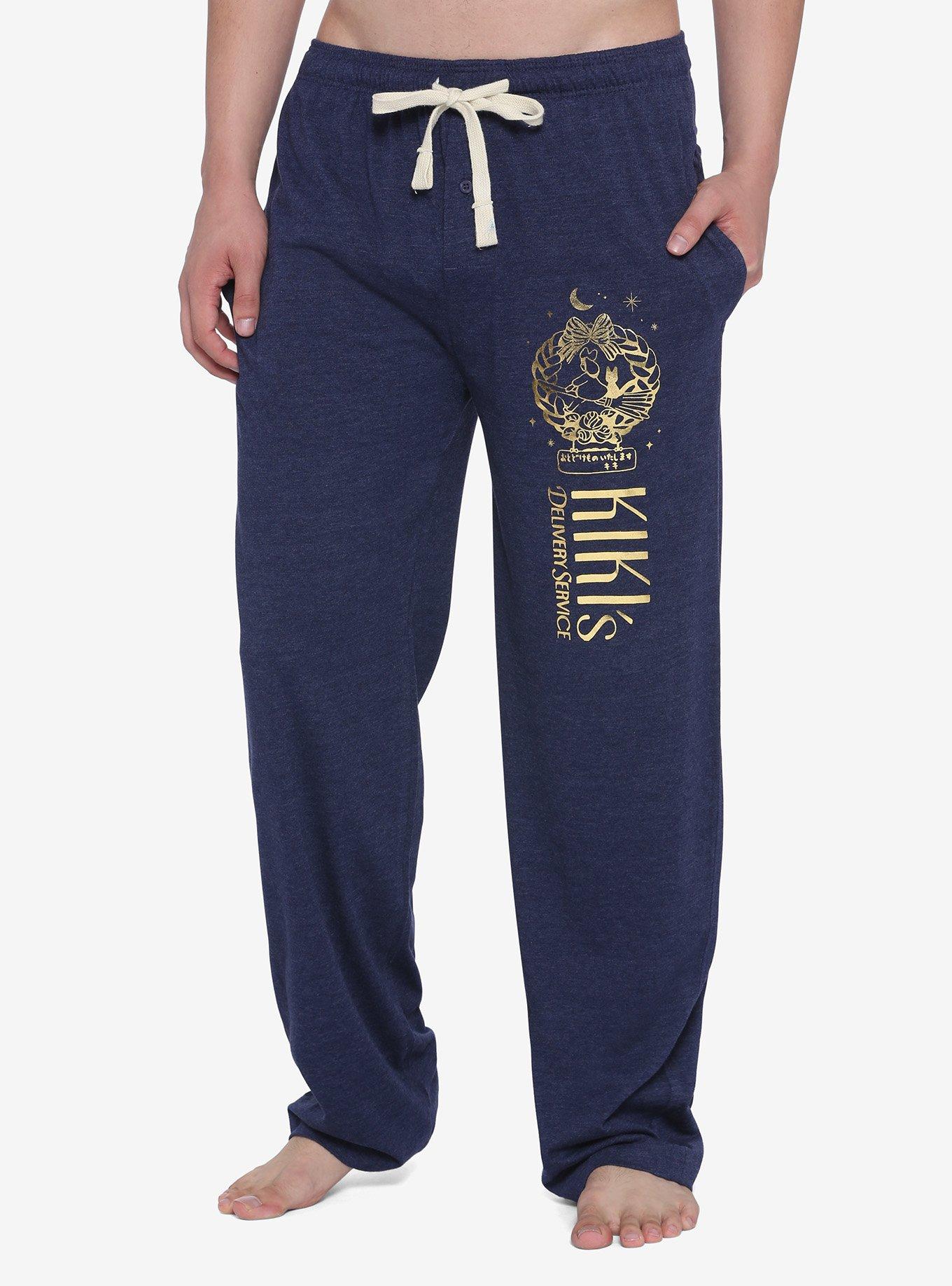 Studio Ghibli Kiki's Delivery Service Gold Foil Pajama Pants, MULTI, hi-res