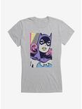 DC Comics Batman Batgirl Comic Girls T-Shirt, HEATHER, hi-res