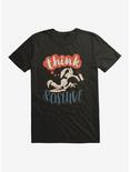 Looney Tunes Think Positive T-Shirt, BLACK, hi-res
