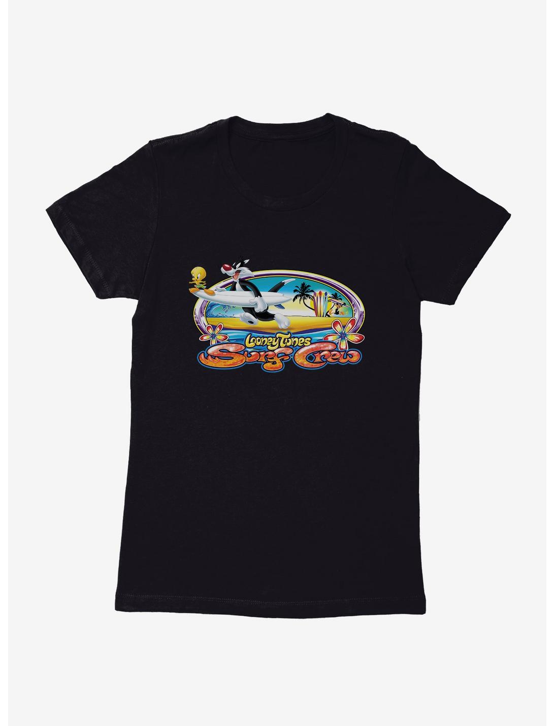 Looney Tunes Surf Crew Womens T-Shirt, BLACK, hi-res