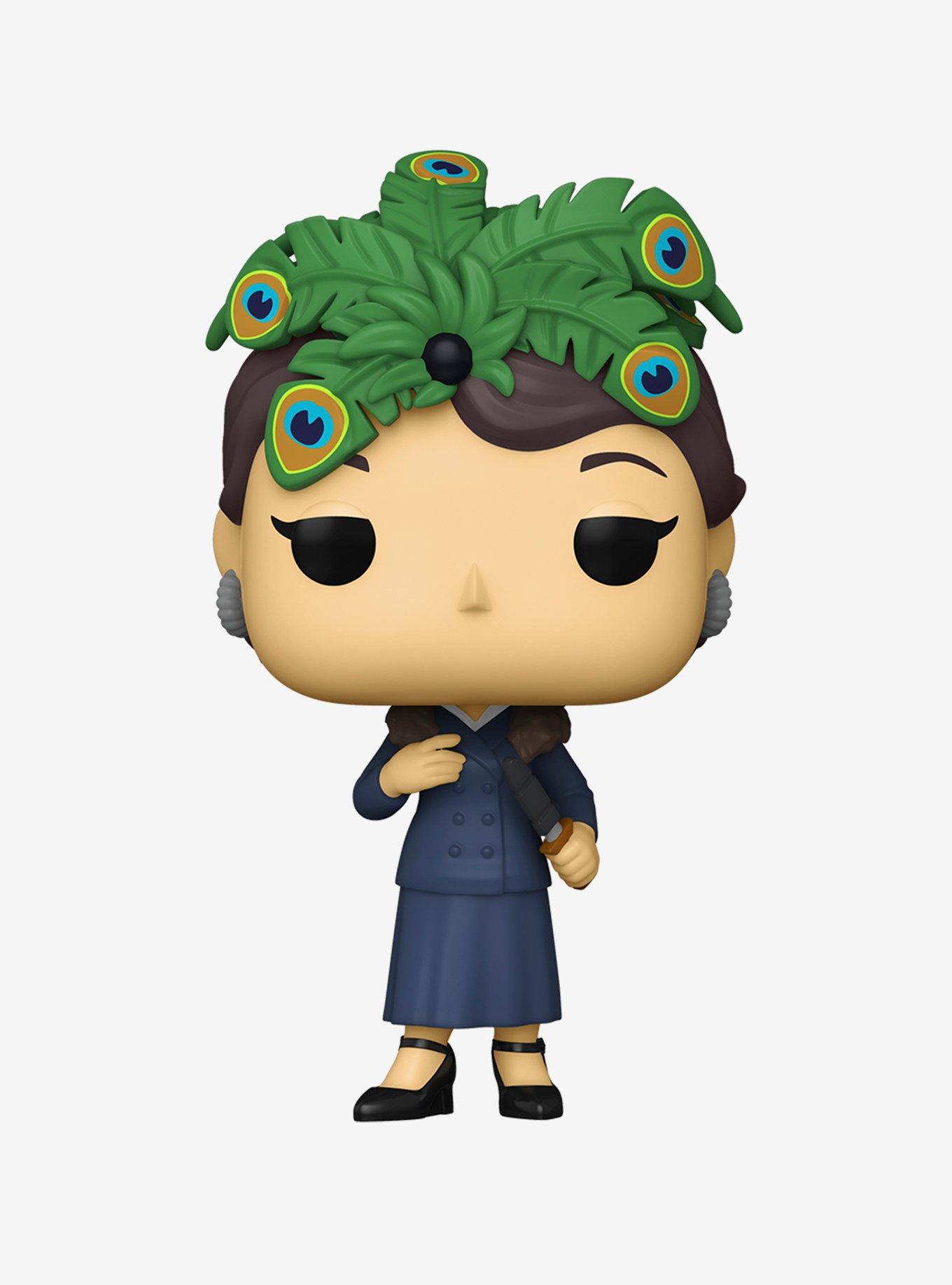 Funko Clue Pop! Retro Toys Mrs. Peacock With The Knife Vinyl Figure Hot Topic Exclusive, , hi-res