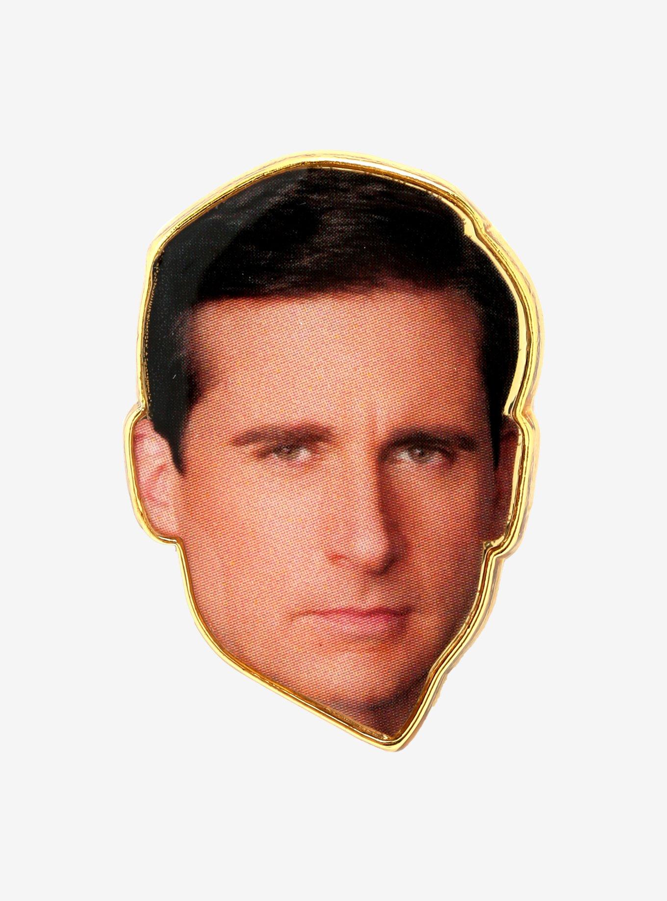 The Office Michael Scott Face Enamel Pin, , hi-res