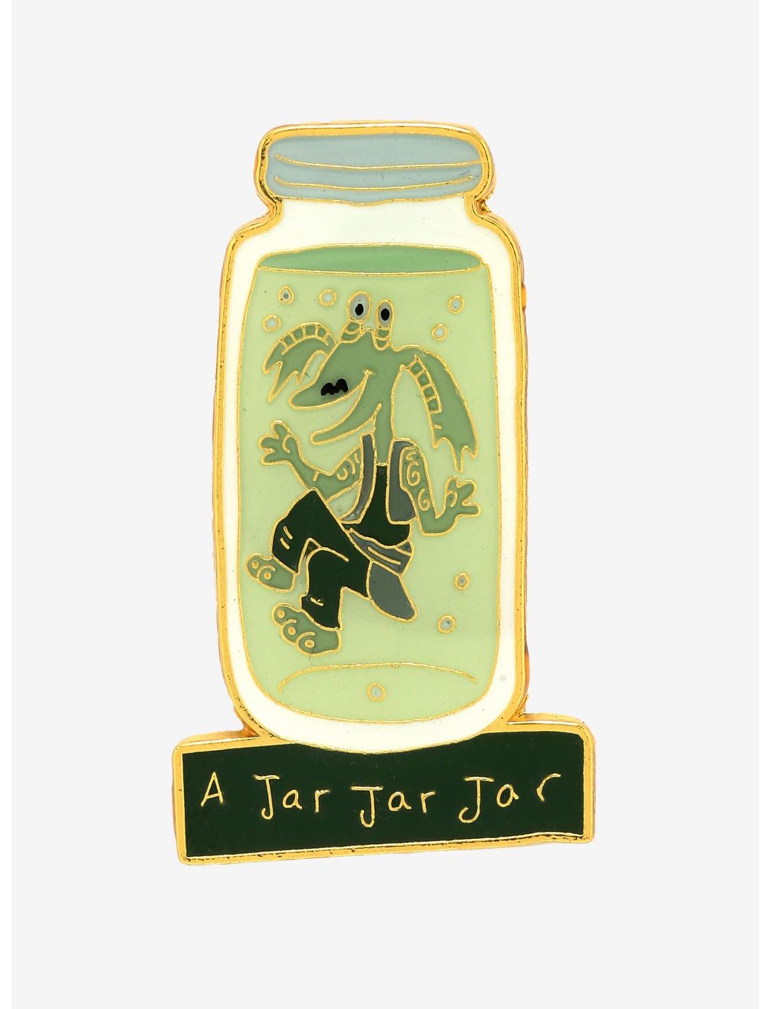 Loungefly Star Wars Jar Jar Jar Enamel Pin - BoxLunch Exclusive, , hi-res