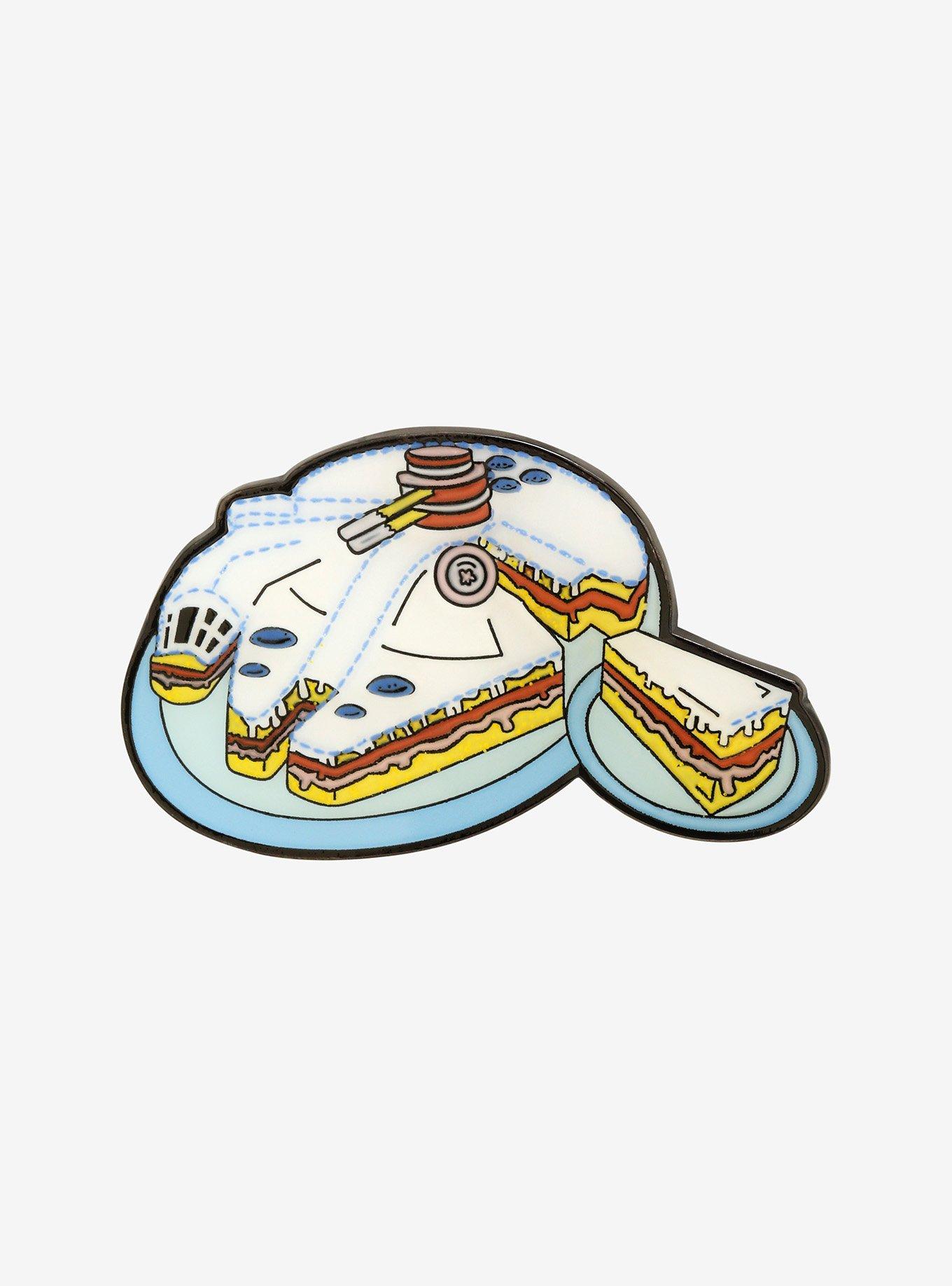 Loungefly Star Wars Millennium Falcon Cake Enamel Pin BoxLunch