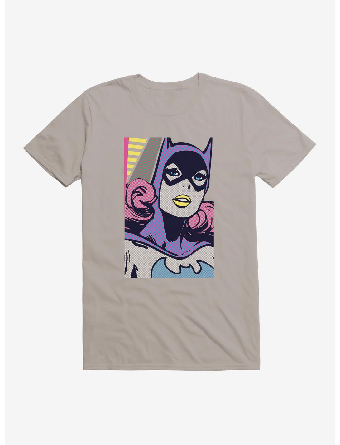 DC Comics Batman Batgirl Comic T-Shirt, LIGHT GREY, hi-res