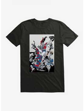 DC Comics Batman Harley Mid-Air T-Shirt, , hi-res