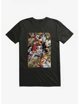 DC Comics Batman Harley And Her Bloody Pets T-Shirt, , hi-res