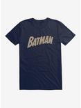 DC Comics Batman Name Logo T-Shirt, MIDNIGHT NAVY, hi-res