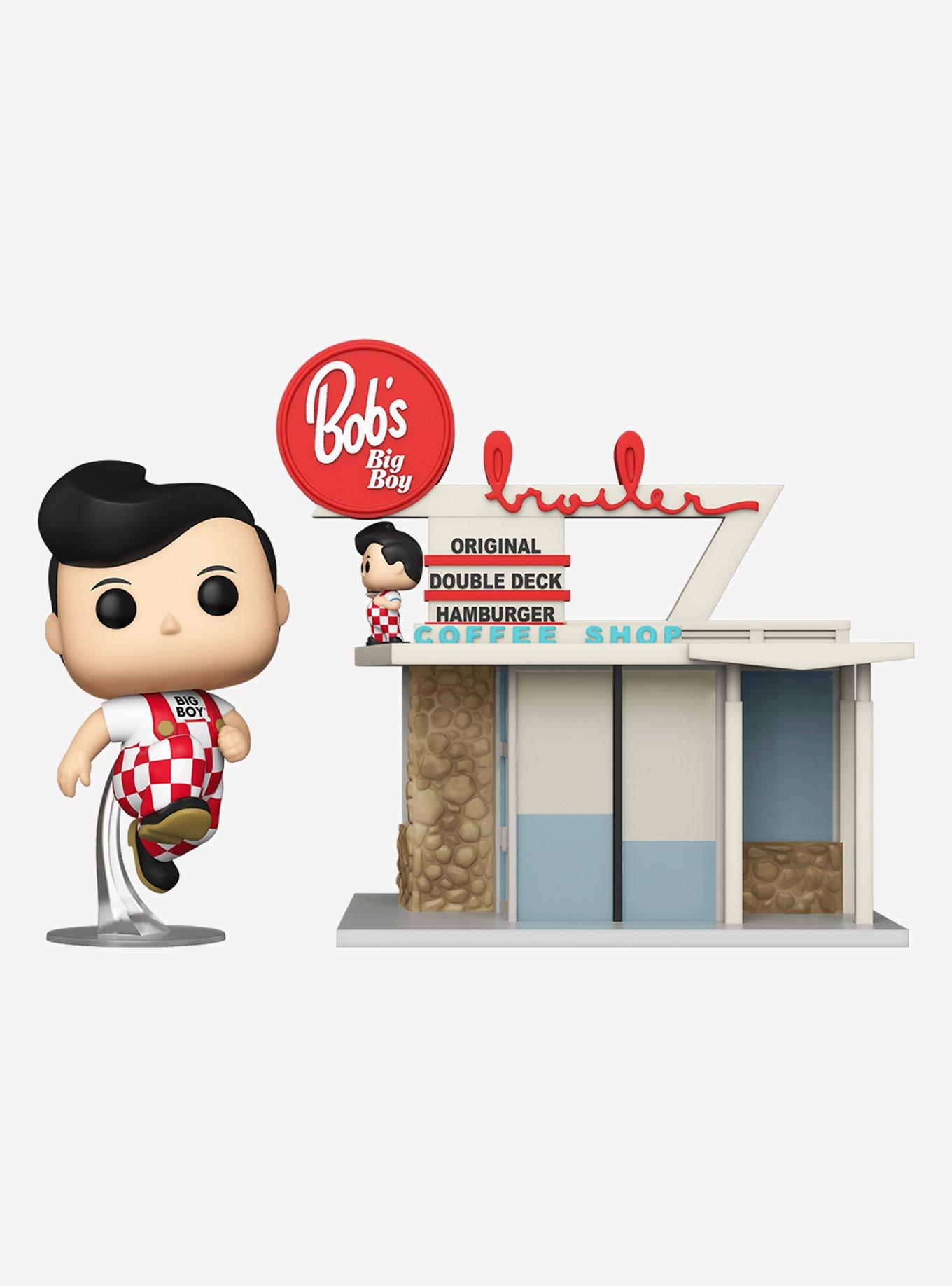 Funko Bob's Big Boy Pop! Town Big Boy With Restaurant Vinyl Figures ...