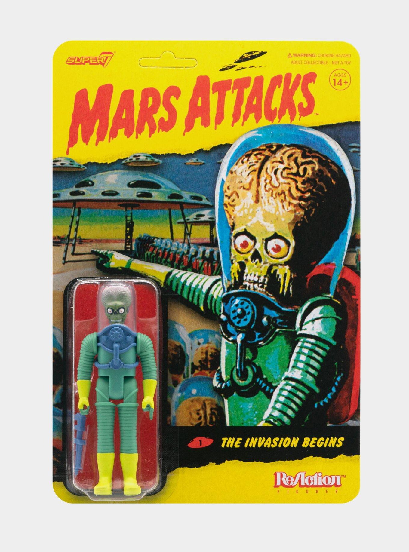 Super7 ReAction Mars Attacks! The Invasion Begins Collectible Action Figure, , hi-res