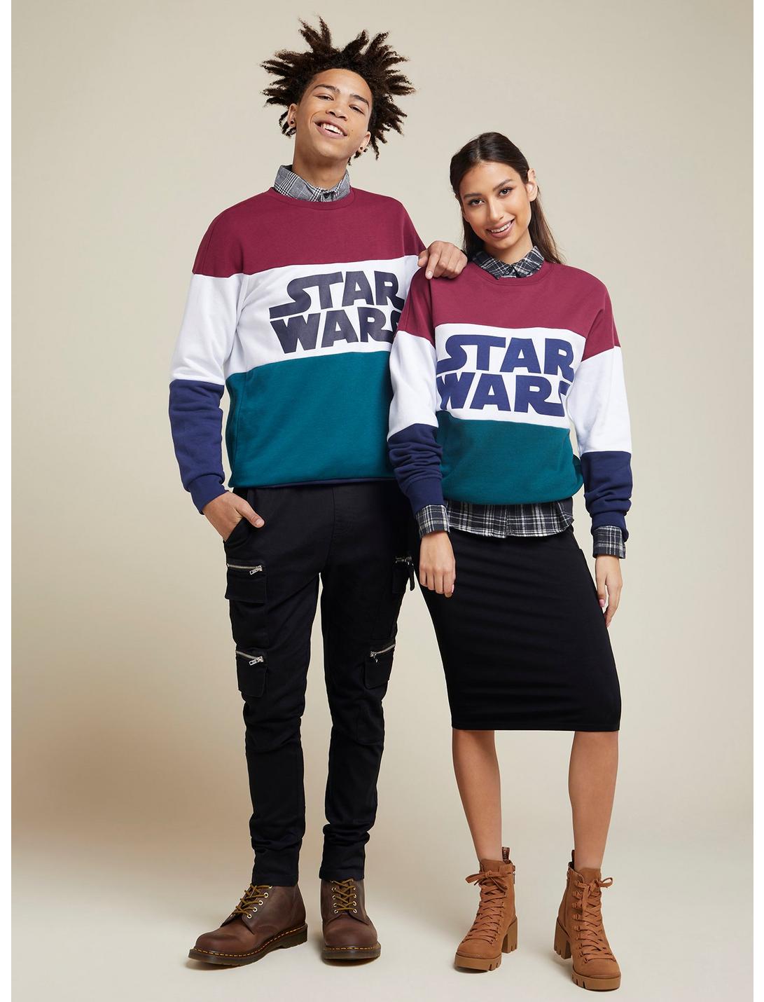Our Universe Star Wars Color-Block Sweatshirt, MULTI, hi-res