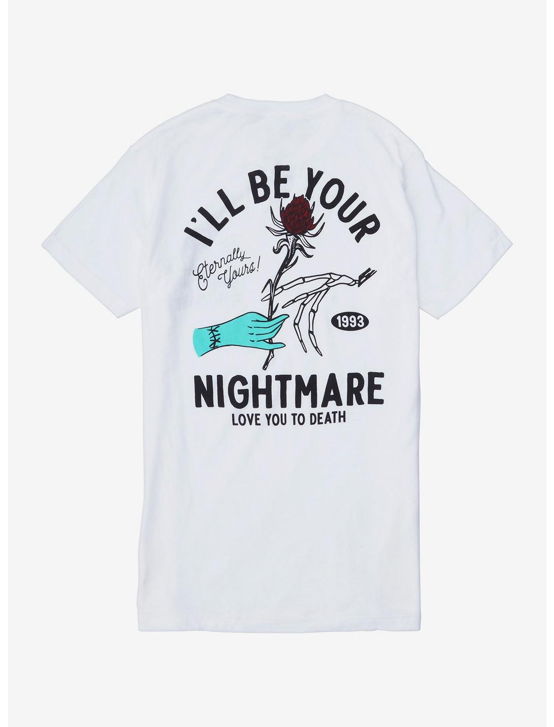 Disney The Nightmare Before Christmas I'll Be Your Nightmare T-Shirt - BoxLunch Exclusive, WHITE, hi-res