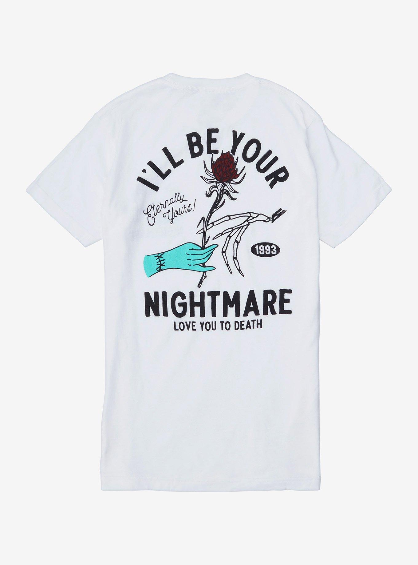 Disney The Nightmare Before Christmas I'll Be Your Nightmare T-Shirt - BoxLunch Exclusive, WHITE, hi-res