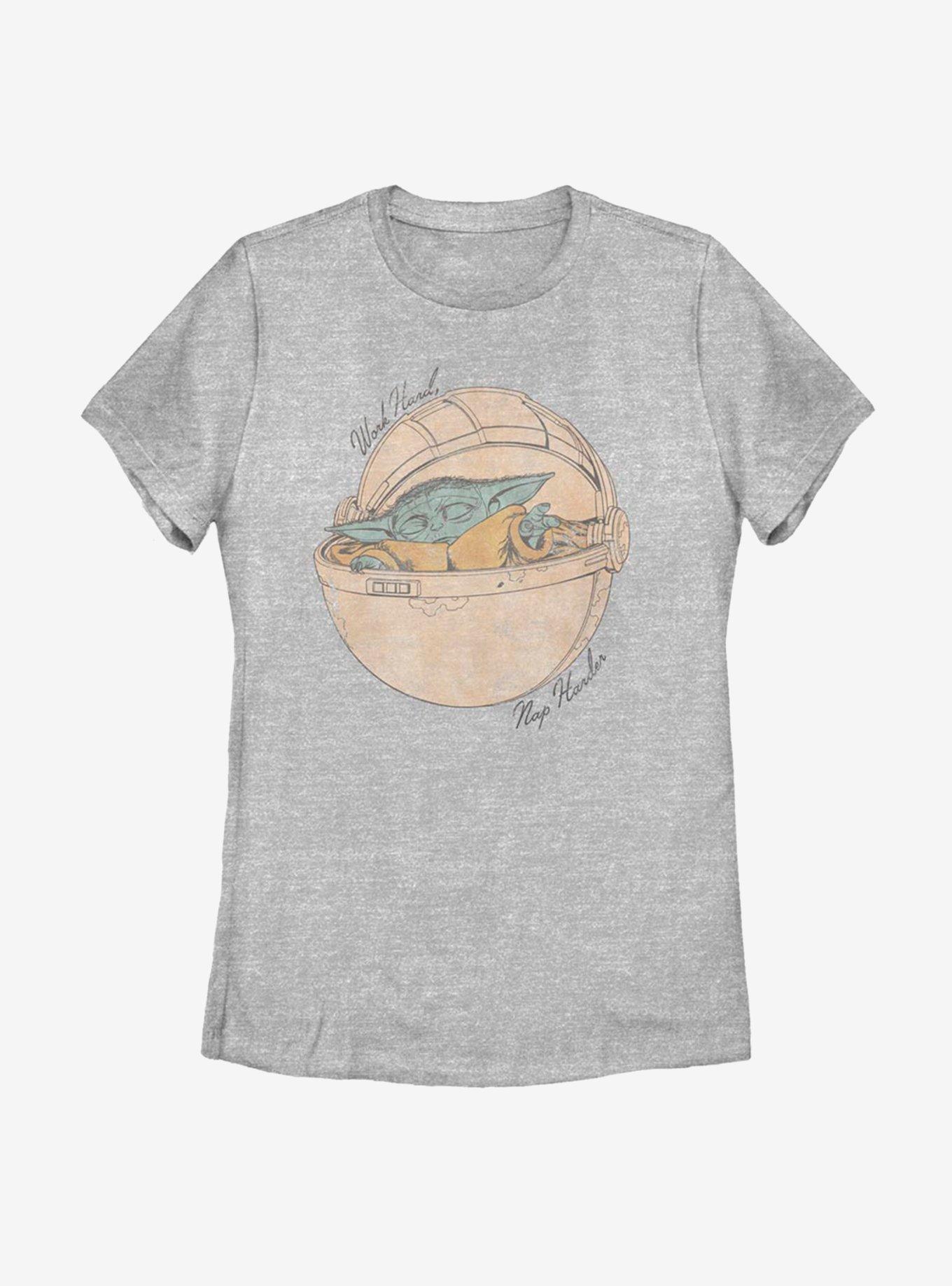 Star Wars The Mandalorian The Child Nap Harder Womens T-Shirt, , hi-res