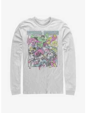 Marvel Avengers Comic Heroes Long-Sleeve T-Shirt, , hi-res
