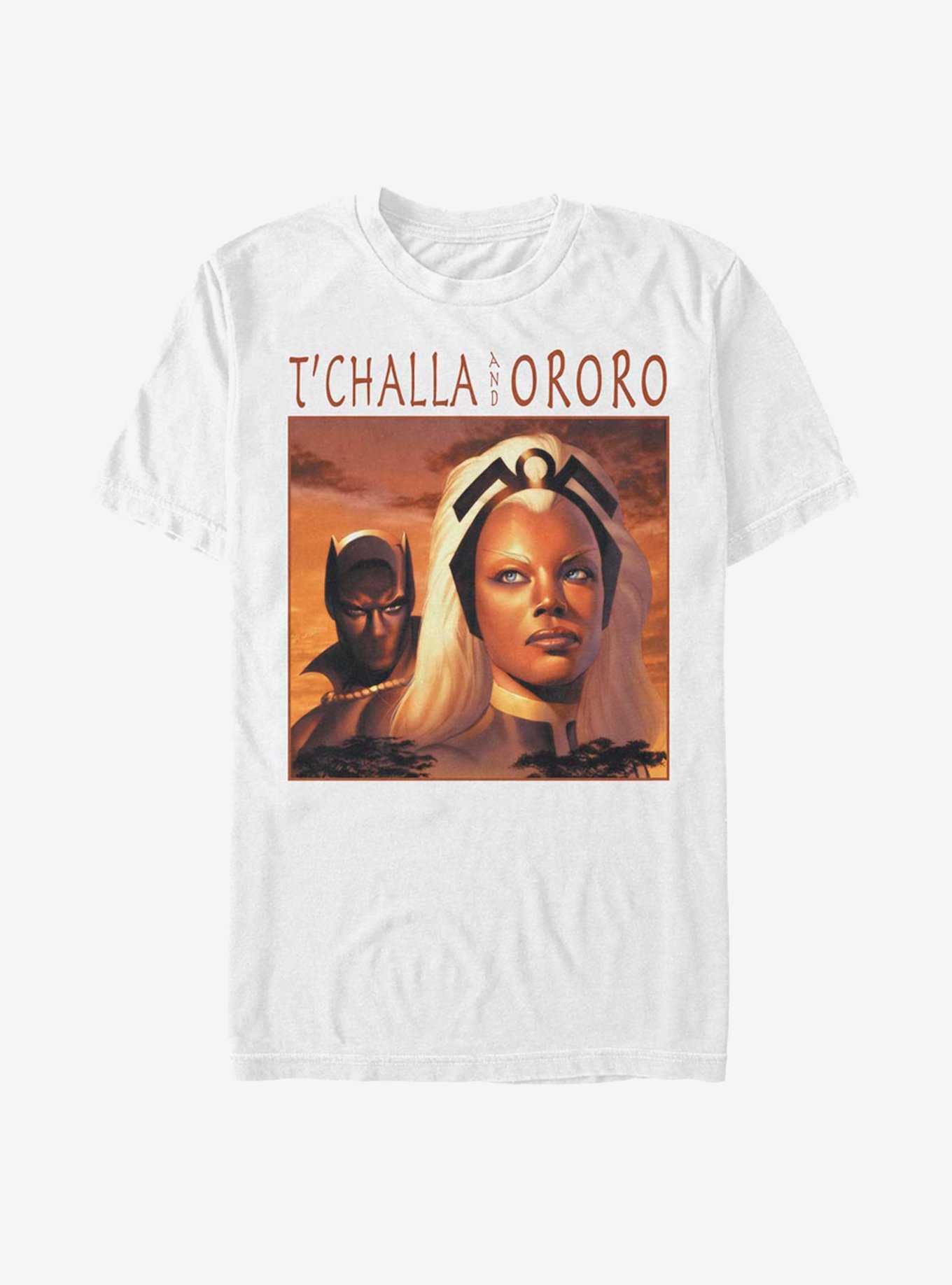 Marvel Black Panther T'Challa And Ororo Power Couple T-Shirt, , hi-res