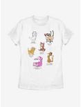 Disney Cat Breeds Womens T-Shirt, WHITE, hi-res