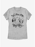 Disney Alice In Wonderland All Mad Here Womens T-Shirt, ATH HTR, hi-res
